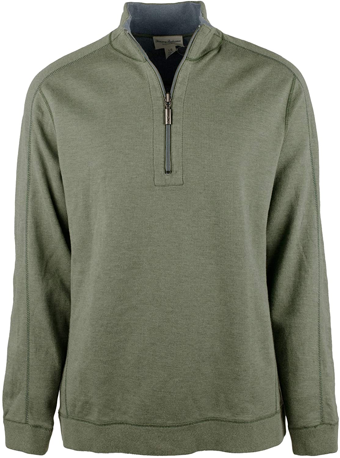 Men's Big and Tall Flipsider Half-Zip Reversible Sweatshirt