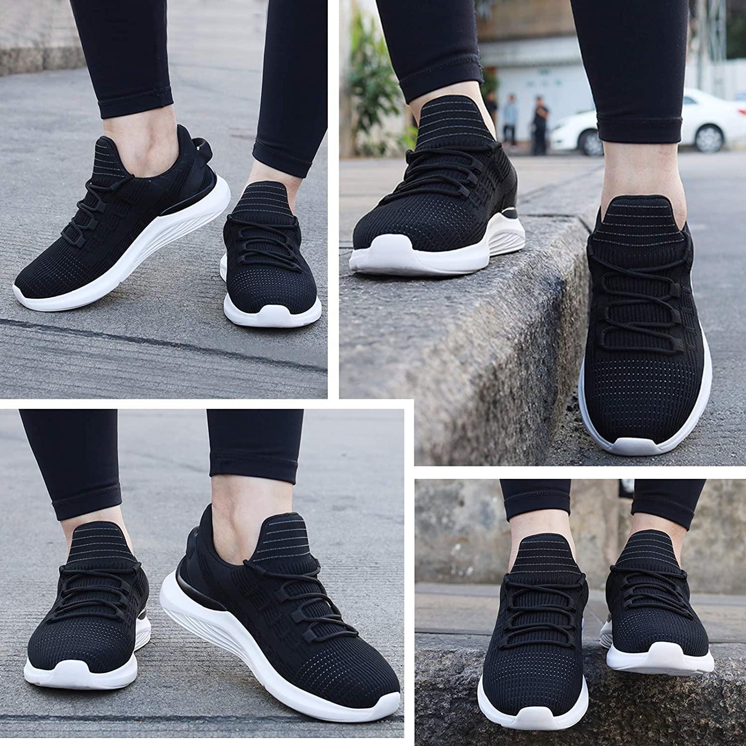 GEMAX Running Shoes Women Sneakers - Walking Shoes for Women Lace Up Lightweight Tennis Shoes