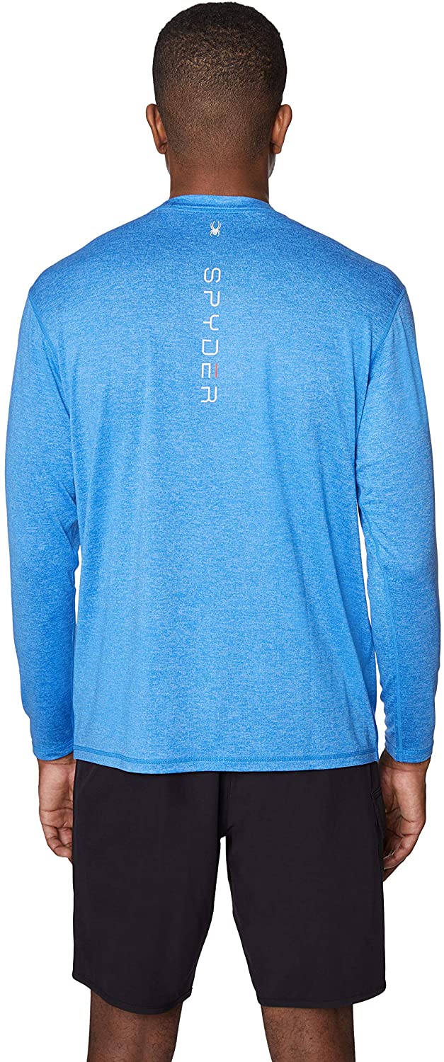 Spyder Men's Heather Long Sleeve Rashguard