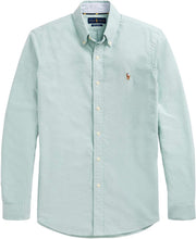 
                        
                          Load image into Gallery viewer, Ralph Lauren Mens Logo Button-Down Dress Shirt
                        
                      