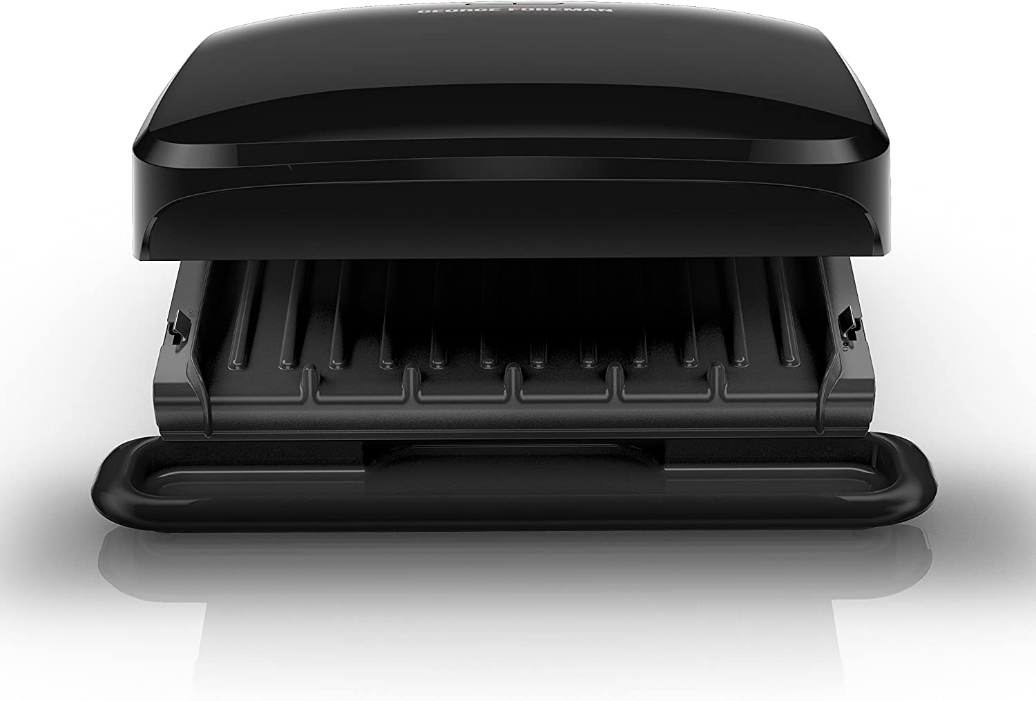 George Foreman 4-Serving Removable Plate Grill and Panini Press, Black, GRP360B - JOY2ESpree