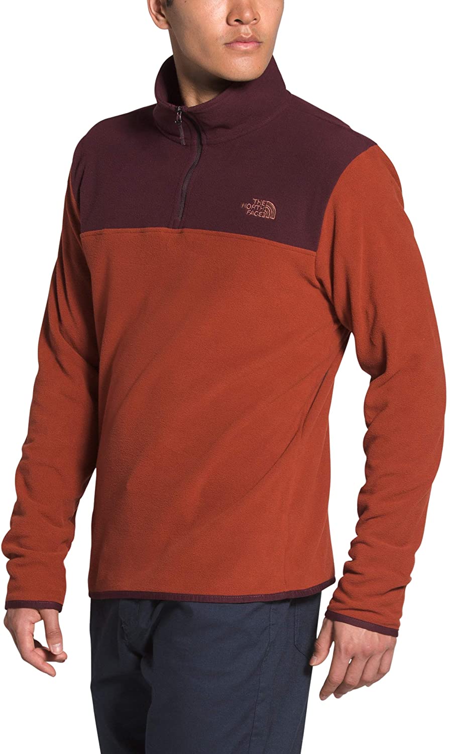 The North Face Men's TKA Glacier Quarter Zip Fleece Pullover