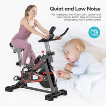 
                        
                          गैलरी व्यूवर में इमेज लोड करें, Famistar 40 lbs Quiet Flywheel 300 lbs Capacity Exercise Bike, Indoor Cycling Bike Stationary with LCD Display - JOY2ESpree
                        
                      
