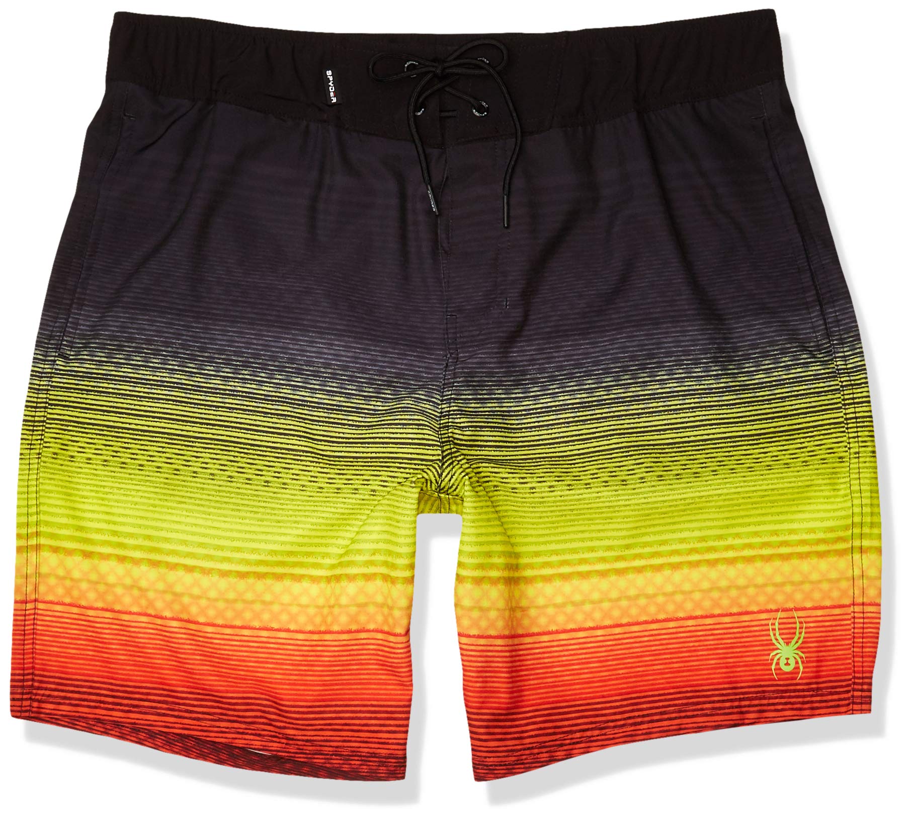 Spyder Men's 9" Ombre Stripe Hybrid Board Short