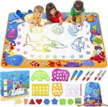 
                        
                          Load image into Gallery viewer, Water Doodle Mat - Kids Painting Writing Doodle Toy Mat
                        
                      