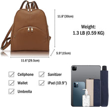 
                        
                          Cargar imagen en el visor de la galería, Scarleton Casual Fashion Backpack, Purses for women, Backpack for Women, Fashion Backpack for Women, H160801 - Black
                        
                      