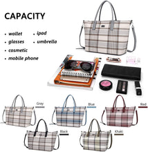 
                        
                          Cargar imagen en el visor de la galería, K.EYRE Women's Soft Faux Leather Tote Bag Purse Handbags Wallet Tote Shoulder Bag Purse Large Capacity
                        
                      