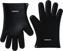 
                        
                          गैलरी व्यूवर में इमेज लोड करें, Cuisinart CGM-520 Heat Resistant Silicone Gloves, Black (2-Pack) - JOY2ESpree
                        
                      
