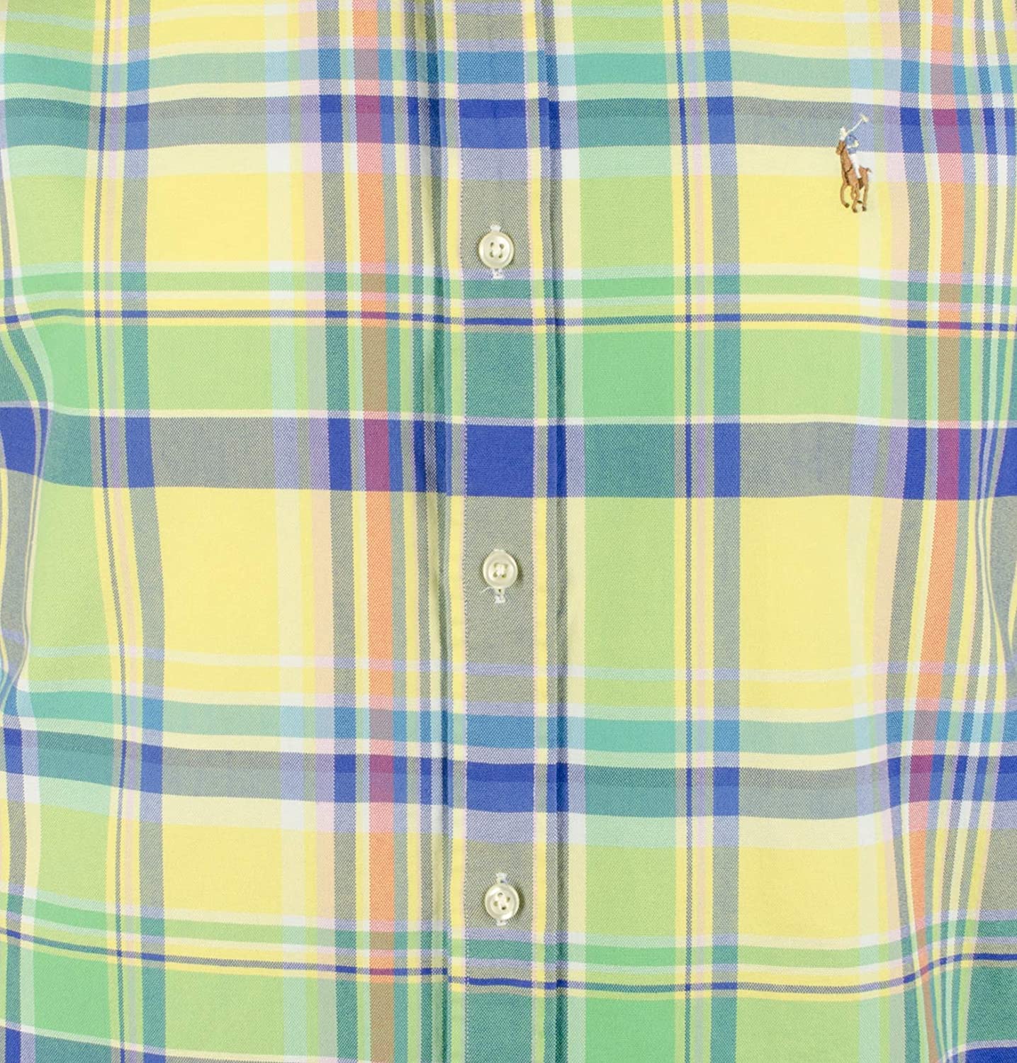 Polo Ralph Lauren Mens Classic Fit Oxford Longsleeve Buttondown Shirt