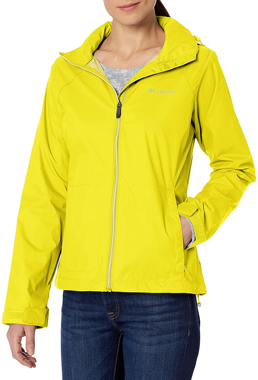 Columbia Women's Switchback Iii Adjustable Waterproof Rain Jacket