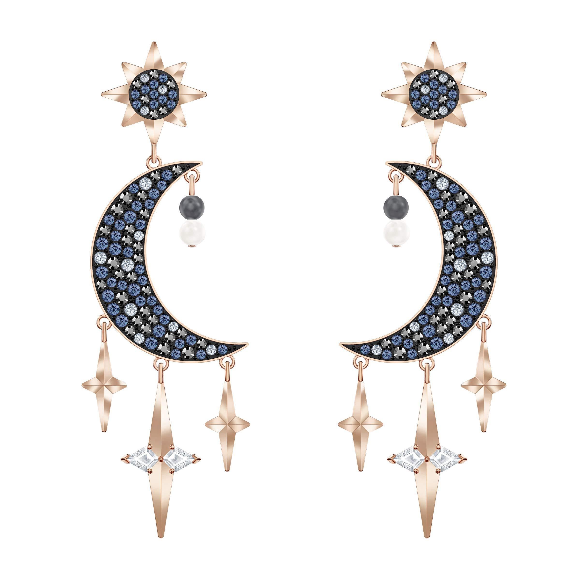 SWAROVSKI Women's Symbolic Pierced Earrings, Multi-colored, Mixed metal finish - JOY2ESpree