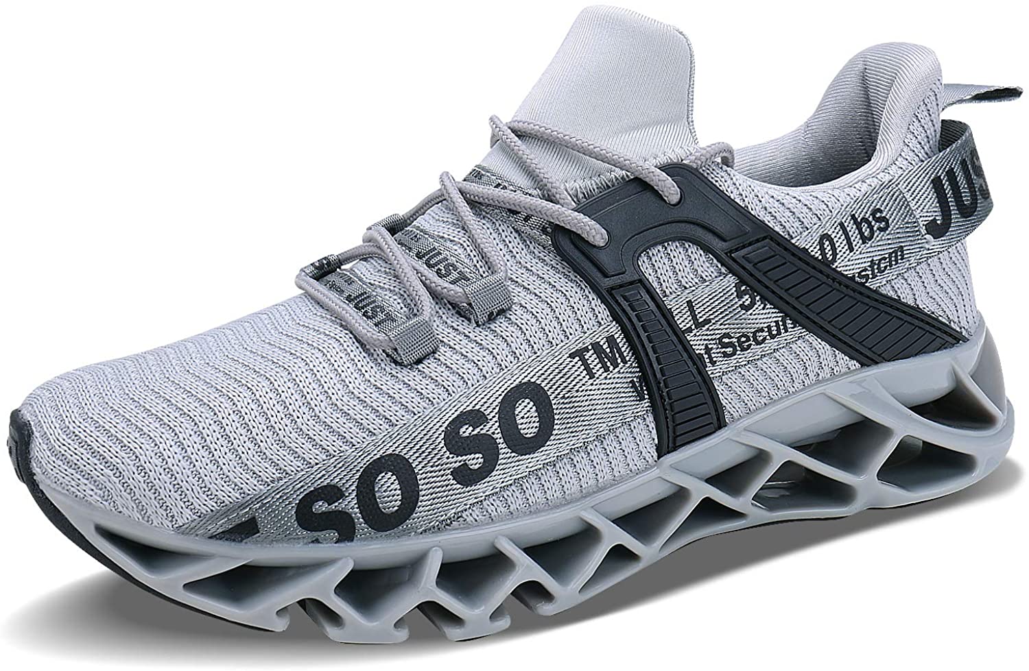 UMYOGO Mens Athletic Walking Blade Running Tennis Shoes Fashion Sneakers