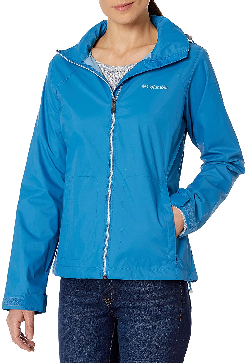 Columbia Women's Switchback Iii Adjustable Waterproof Rain Jacket