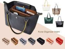 
                        
                          將圖片載入圖庫檢視器 Vercord Felt Organizer Insert for Purse Handbag Tote Bag in Bag Inside Shaper Divider Neo Beige Small
                        
                      