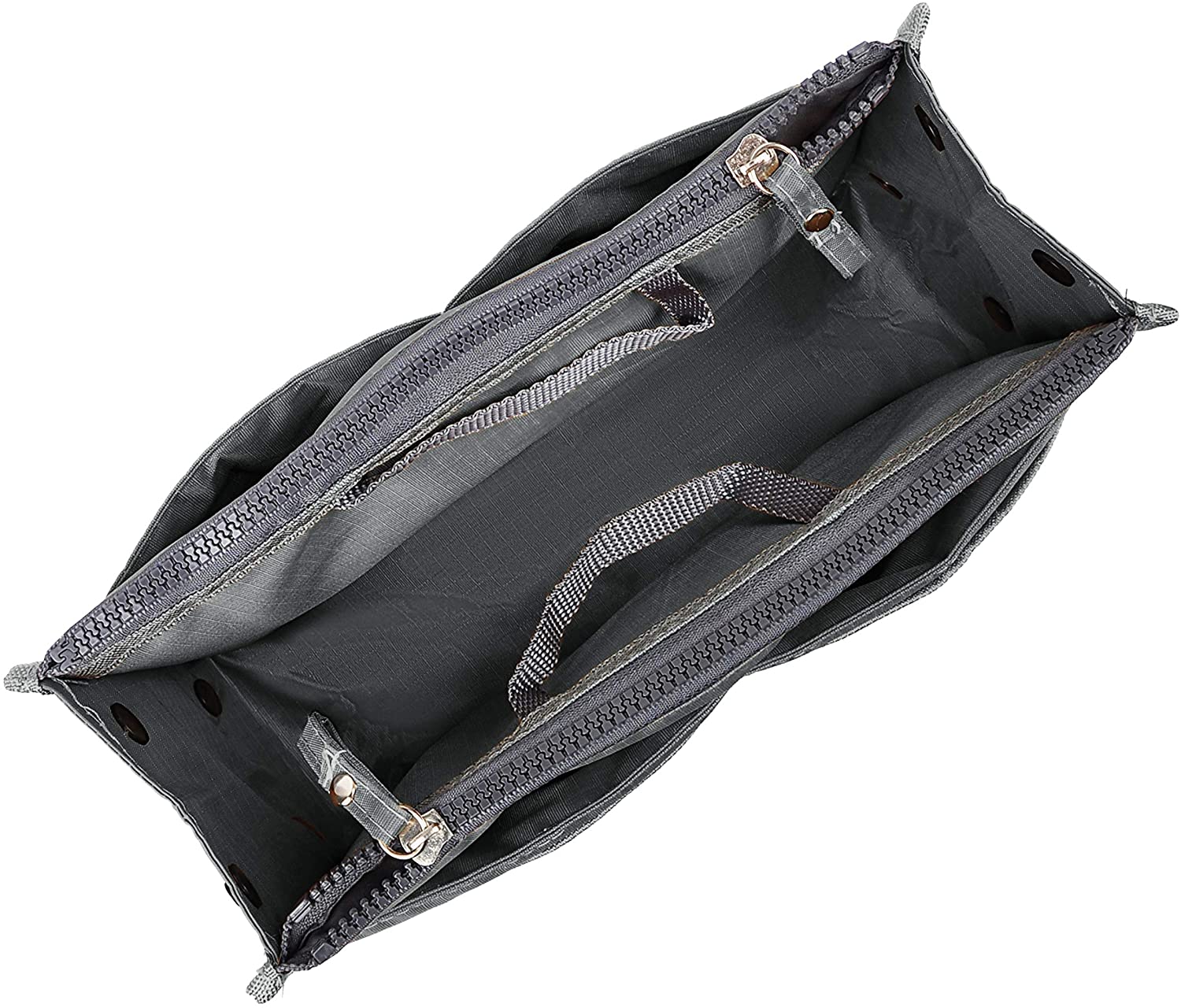 Vercord Updated Purse Handbag Organizer Insert Liner Bag in Bag 13 Pockets Purple Small