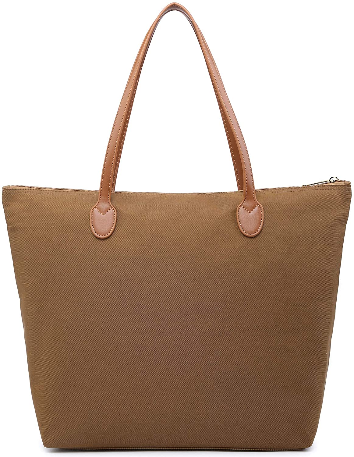 NNEE Water Resistant Light Weight Nylon Tote Bag Handbag