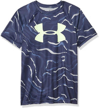 
                        
                          Muat gambar ke penampil Galeri, Under Armour Boys' Tech Big Logo Printed Short Sleeve Gym T-Shirt
                        
                      