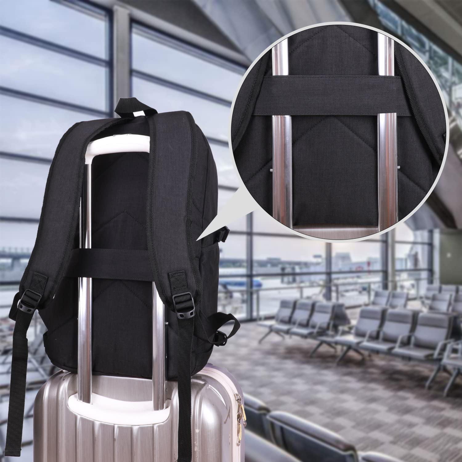 Travel Laptop Backpack Water Resistant Anti-Theft Bag with USB Charging Port - JOY2ESpree