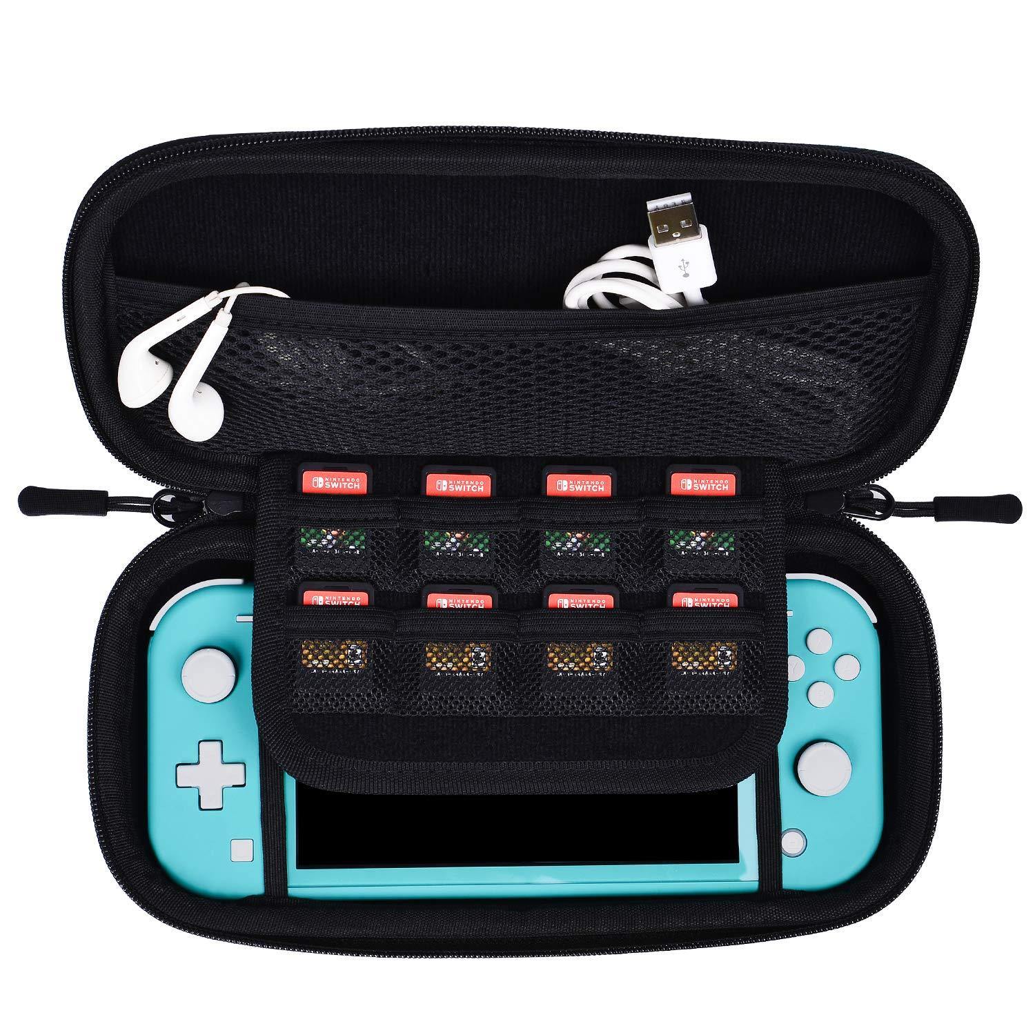 Carry Case for Nintendo Switch Lite - LOGROTATE Portable Hard Shell Travel Carrying Bag - JOY2ESpree