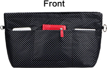 
                        
                          Cargar imagen en el visor de la galería, Vercord Purse Organizer Insert Bag Tote Handbags Pocketbook Inserts Organizers Zipper 11 Pockets Black Medium
                        
                      