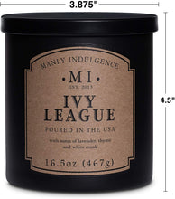 
                        
                          Load image into Gallery viewer, Manly Indulgence Sea Salt &amp; Ginger Scented Jar Candle, 15 Oz, White
                        
                      