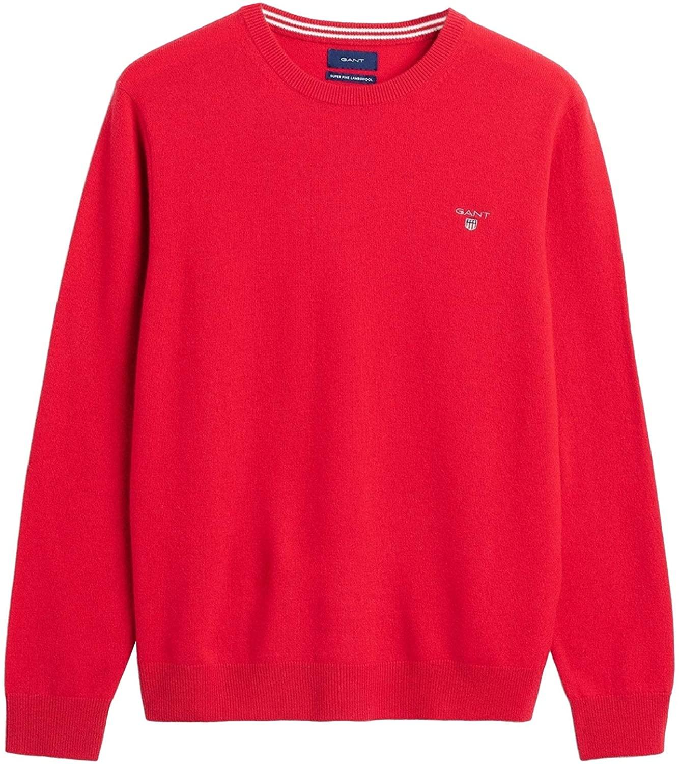 GANT Lambswool Crew Neck Mens Jumper - JOY2ESpree