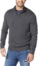 
                        
                          Muat gambar ke penampil Galeri, Nautica Men's Quarter-Zip Sweater - JOY2ESpree
                        
                      