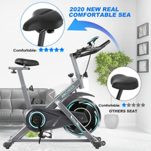 
                        
                          Cargar imagen en el visor de la galería, ANCHEER Exercise Bike Stationary, 49 Lbs Weight Capacity- Indoor Cycling Bike with Tablet Holder and LCD Monitor for Home Workout - JOY2ESpree
                        
                      