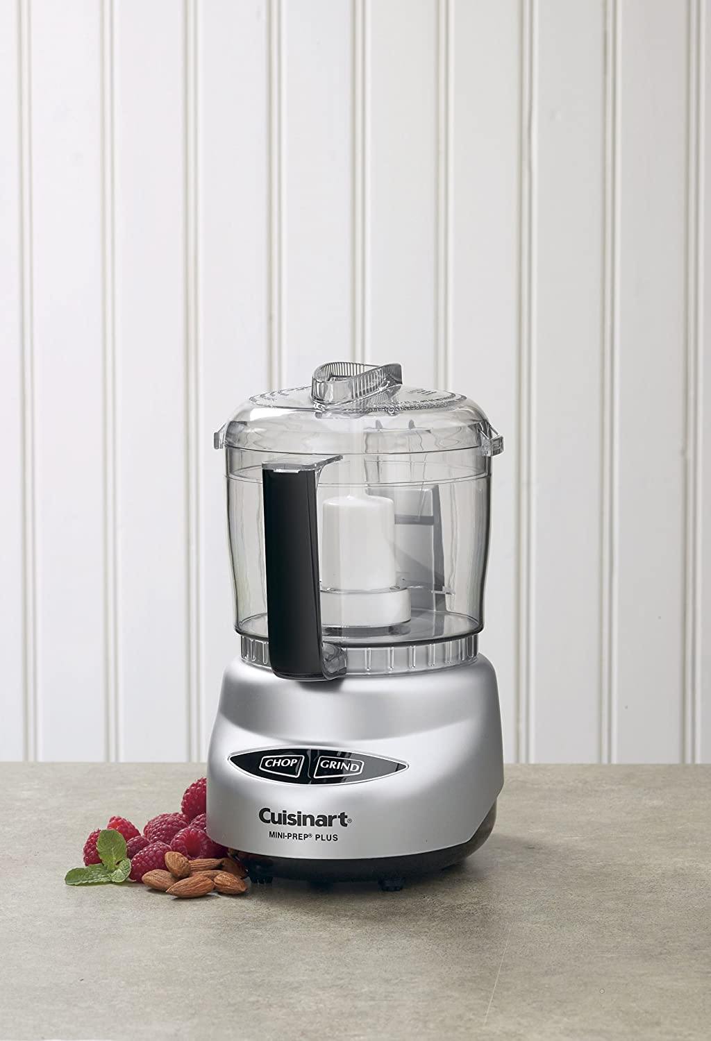 Cuisinart DLC-2ABC Mini Prep Plus Food Processor Brushed Chrome and Nickel - JOY2ESpree