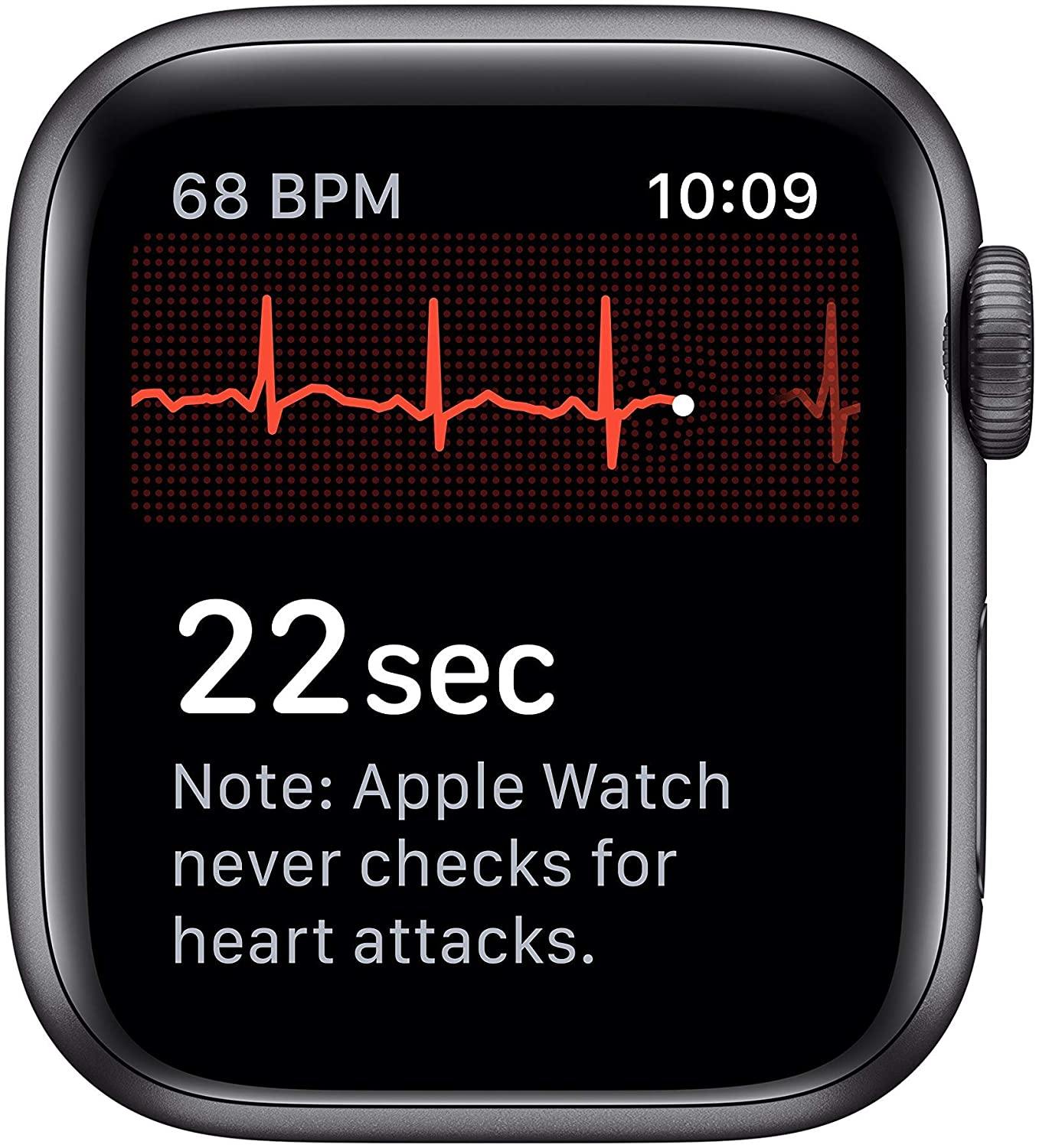 Apple Watch Series 5 (GPS + Cellular, 40MM) - Gold Aluminum Case with Pink Sand Sport Band (Renewed) - JOY2ESpree