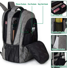 
                        
                          Cargar imagen en el visor de la galería, Matein Travel Laptop Backpack, Business Anti Theft Slim Durable Laptops Backpack
                        
                      