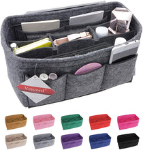 
                        
                          Load image into Gallery viewer, Vercord Felt Purse Organizer Handbag Insert Liner Shaper Bag in Bags for Speedy Neverfull Tote
                        
                      