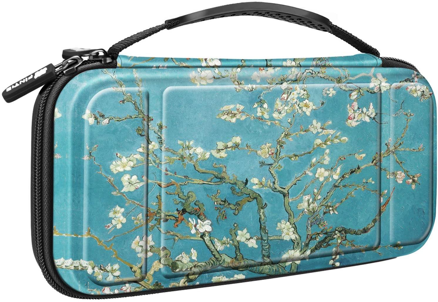 Fintie Carry Case for Nintendo Switch - [Shockproof] Hard Shell Protective Cover Travel Bag w/10 Game Card Slots - JOY2ESpree