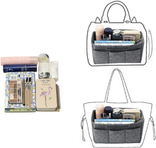 
                        
                          गैलरी व्यूवर में इमेज लोड करें, Purse Handbag Organizer Insert, MISIXILE Felt Bag Organizer with Handles
                        
                      