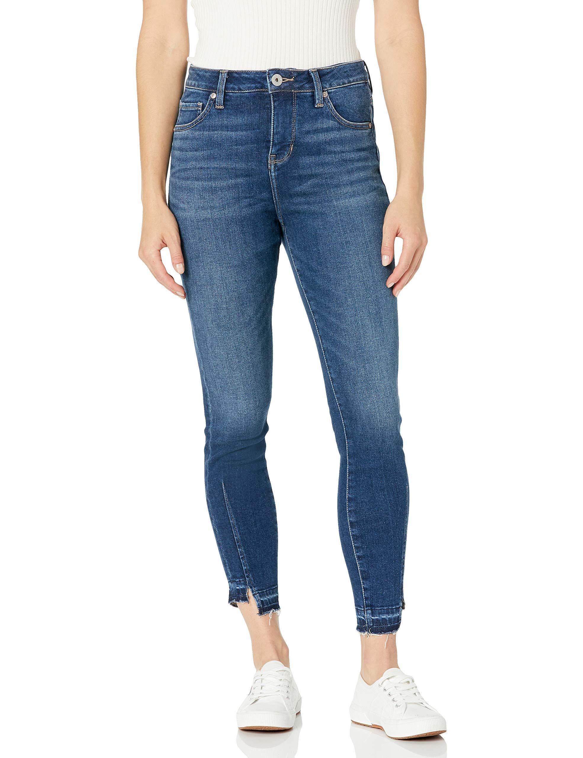 Jag Jeans Women's Viola High Rise Skinny with Hem Detail Jean