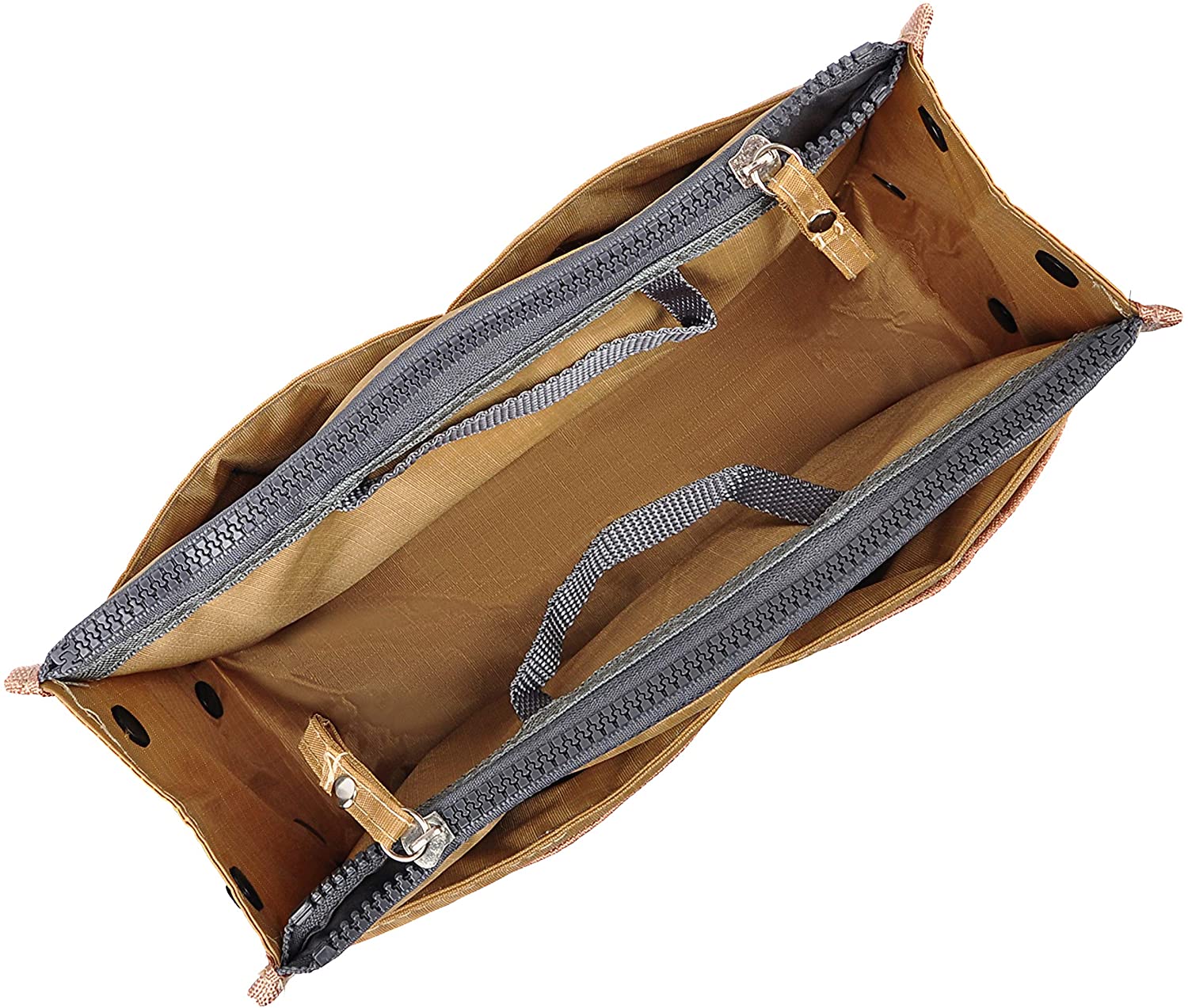 Vercord Updated Purse Handbag Organizer Insert Liner Bag in Bag 13 Pockets Purple Small
