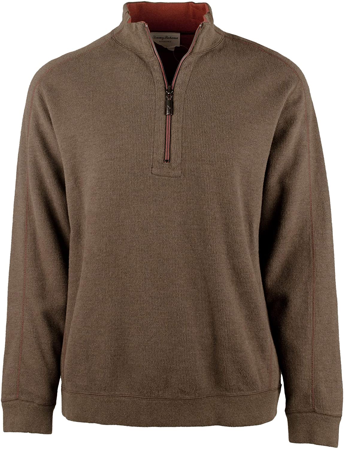 Men's Big and Tall Flipsider Half-Zip Reversible Sweatshirt