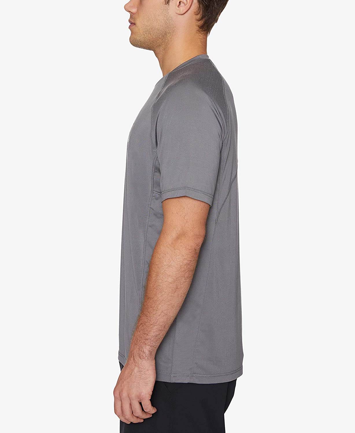 Spyder Men's Hydro Stretch Swim T-Shirt - Quick Dry Short Sleeve Rash Guard Tee