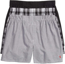 
                        
                          Cargar imagen en el visor de la galería, Polo Ralph Lauren Men's 3-Pack Classic Fit Packaged Woven Boxers
                        
                      