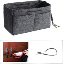 
                        
                          गैलरी व्यूवर में इमेज लोड करें, Purse Handbag Organizer Insert, MISIXILE Felt Bag Organizer with Handles
                        
                      