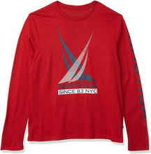 
                        
                          Muat gambar ke penampil Galeri, Nautica Men's Logo Graphic Long Sleeve T-Shirt - JOY2ESpree
                        
                      