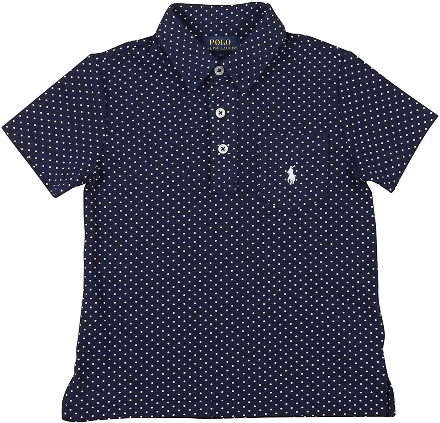 Polo RL Toddler Boy's Pocket Polka Dot Polo Shirt