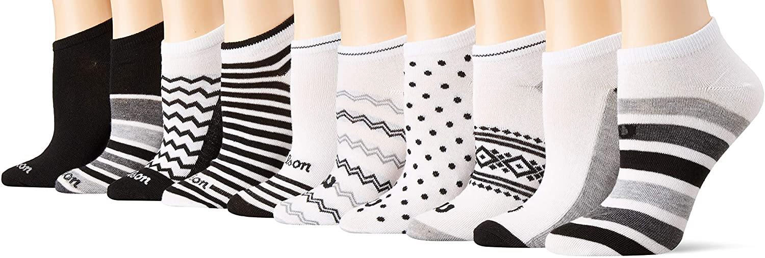 Wilson womens Athletic No Show Socks, 10 Pairs - JOY2ESpree