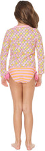 
                        
                          將圖片載入圖庫檢視器 Tommy Bahama Girls' Long Sleeve 2-Piece Rashguard Swimsuit Bathing Suit
                        
                      
