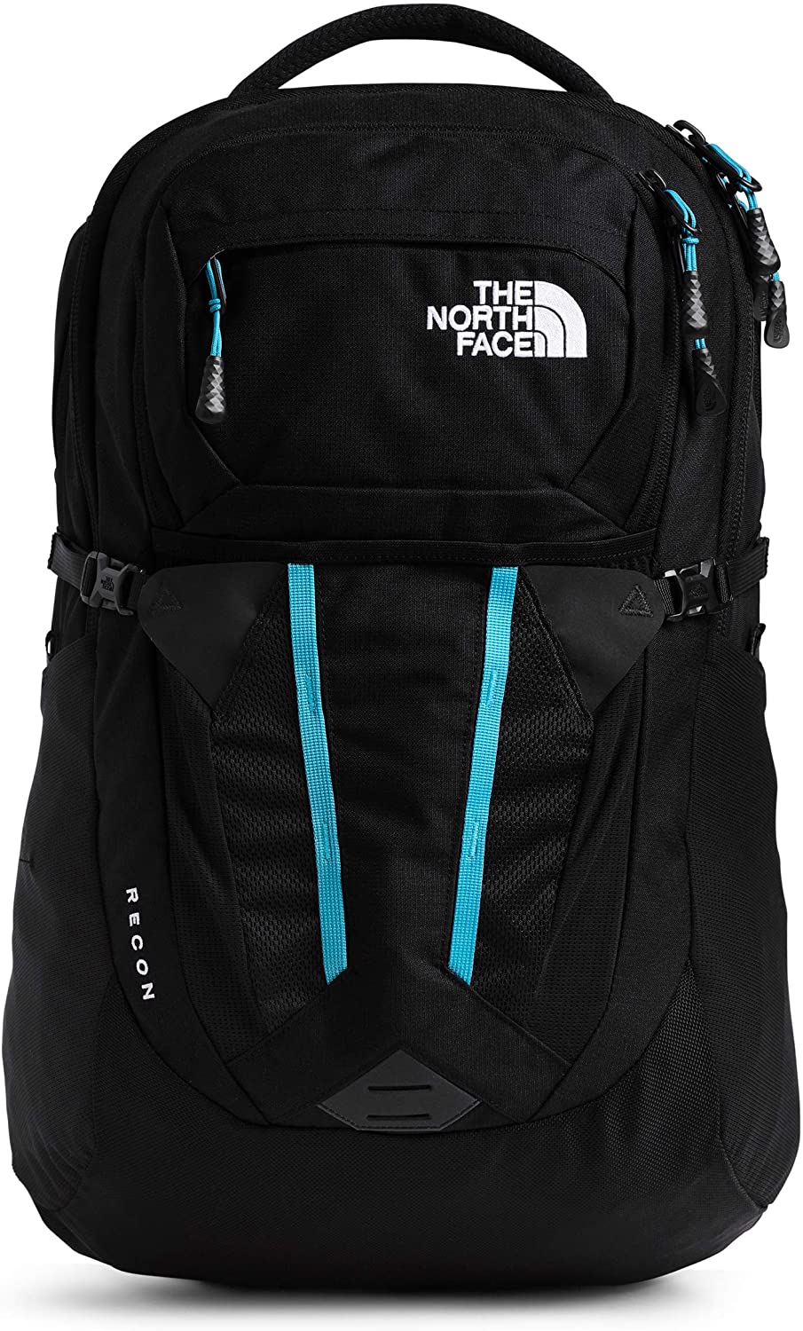 The North Face Women's Recon Backpack, TNF Black Heather/Silver Reflective, One Size
