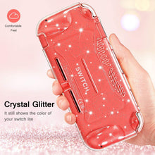 
                        
                          將圖片載入圖庫檢視器 iVoler Protective TPU Glitter Case for Nintendo Switch Lite 2019 with 2 Pack Tempered Glass Screen Protector - JOY2ESpree
                        
                      