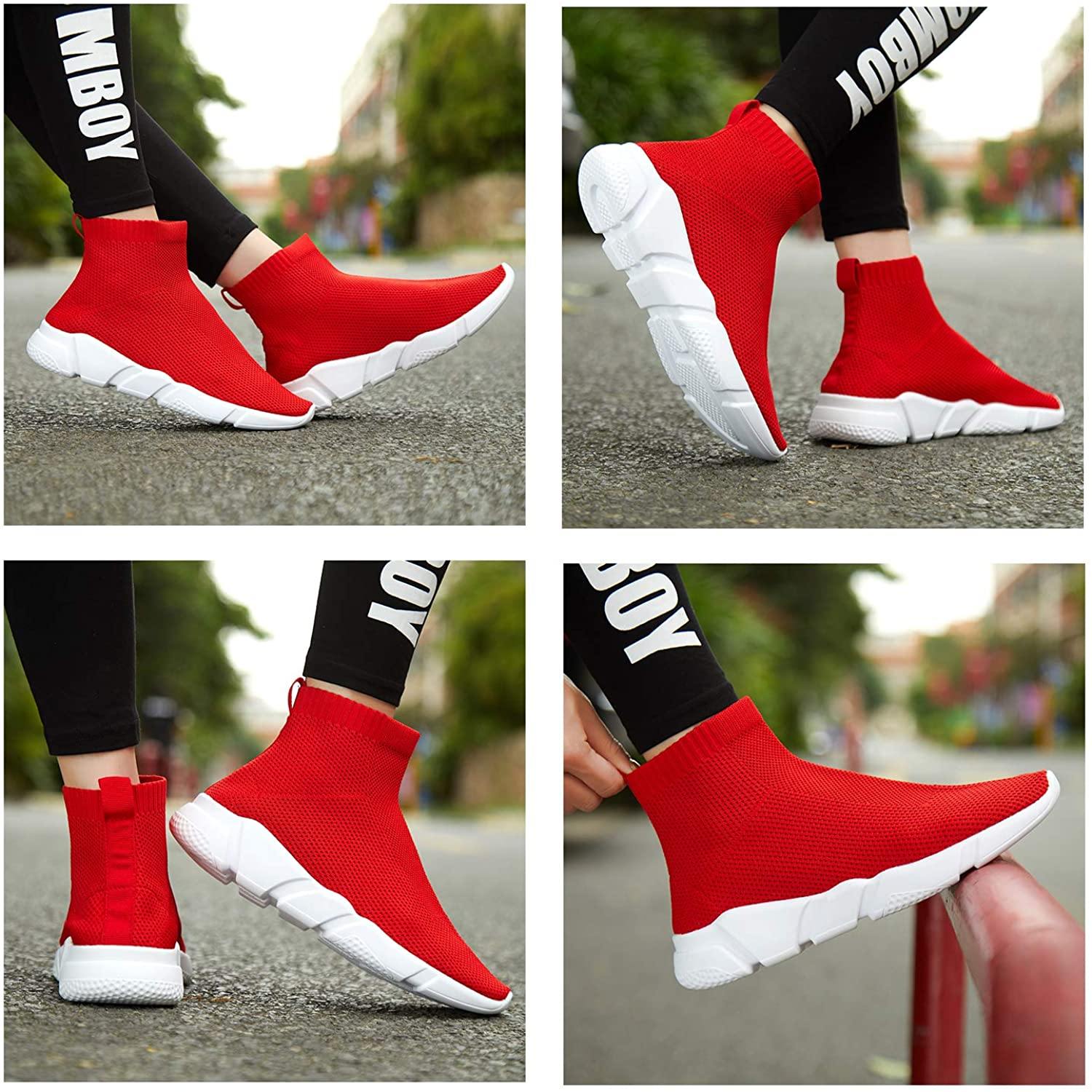 WXQ Women's Running Lightweight Breathable Casual Sports Shoes Fashion Sneakers Walking Shoes - JOY2ESpree