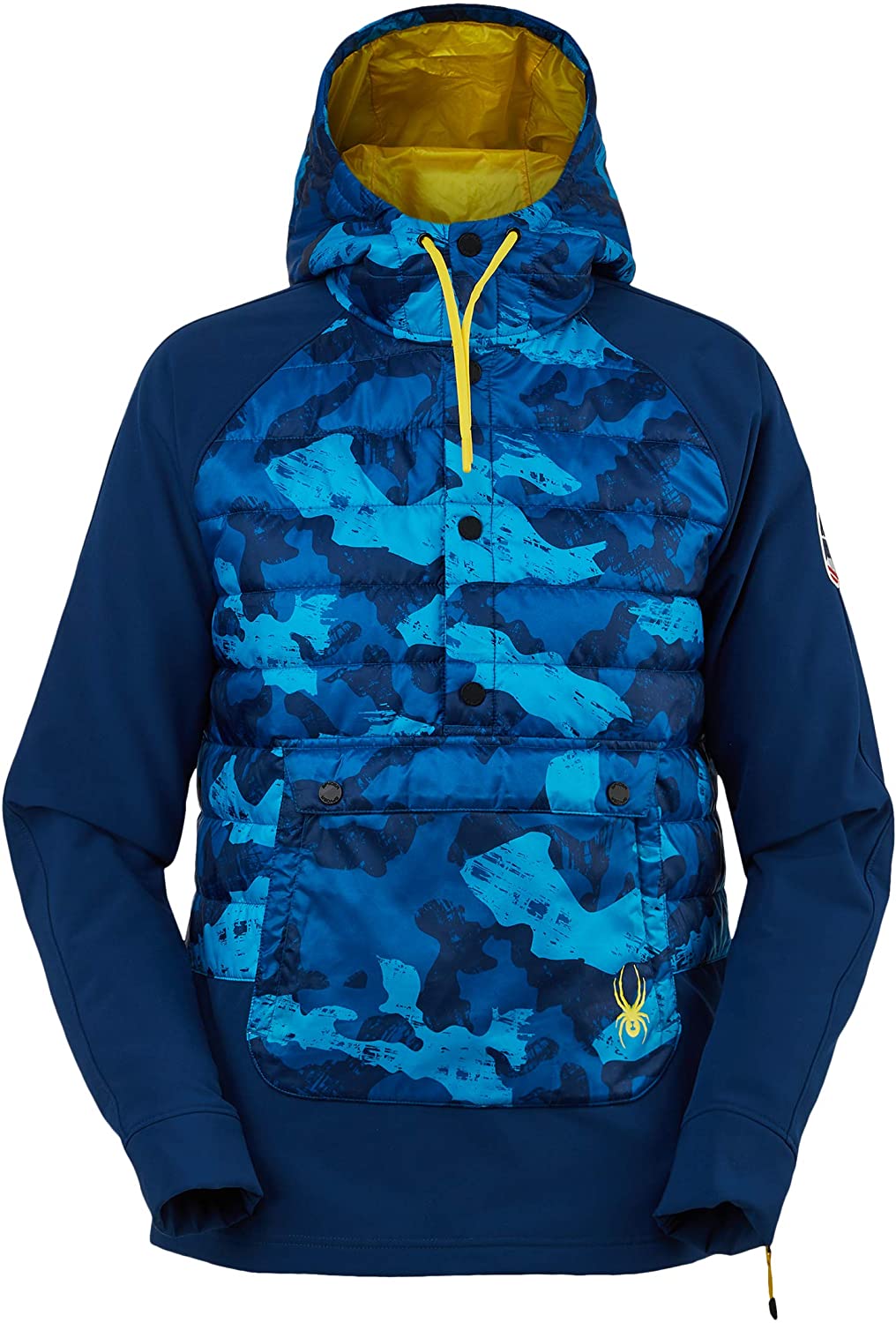 Spyder Active Sports Women's Glissade Hybrid Anorak U.S. Ski Team Jacket