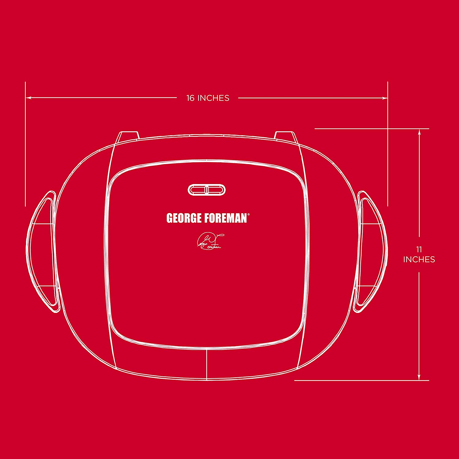 George Foreman 5-Serving Removable Plate Grill and Panini Press, Platinum, GRP472P - JOY2ESpree