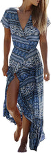 
                        
                          गैलरी व्यूवर में इमेज लोड करें, R.Vivimos Womens Summer Long Sleeve Cardigan Sexy Maxi Dresses
                        
                      